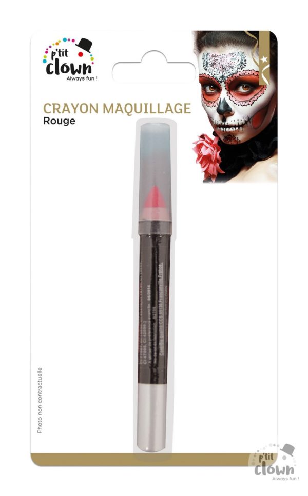ACCESSOIRES DE FETE-MAQUILLAGE-CRAYON ROUGE-CRAYON ROUGE CREME-MAQUILLAGE ROUGE