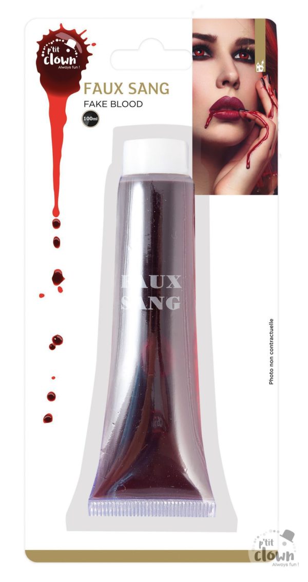 ACCESSOIRES DE FETE-MAQUILLAGE-FAUX SANG-HALLOWEEN
