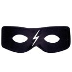 ACCESSOIRES DE FETE-MASQUE LOUP VENITIEN-MASQUE LOUP CAVALIER NOIR