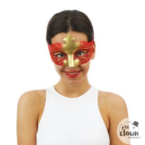 ACCESSOIRES DE FETE-MASQUE-MASQUE LOUP VENITIEN