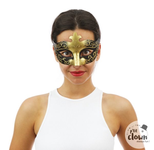 ACCESSOIRES DE FETE-MASQUE-MASQUE LOUP VENITIEN