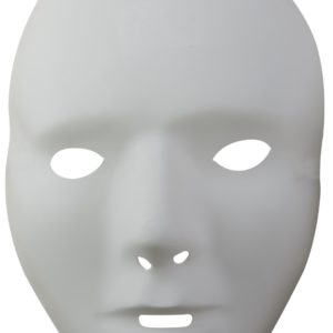 ACCESSOIRES DE FETE-MASQUE VISAGE BLANC-MASQUES-MASQUES VISAGE GARCON