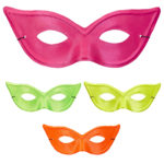 ACCESSOIRES DE FETE-MASQUES-MASQUE LOUP FLUO-MASQUES LOUPS VENITIEN FLUO-MASQUE LOUP VENITIEN