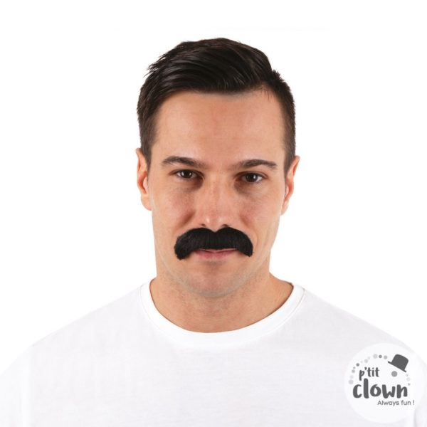 ACCESSOIRES DE FETE-MOUSTACHES-MOISTACHES ET BARBES-MOUSTACHE 1960 NOIR