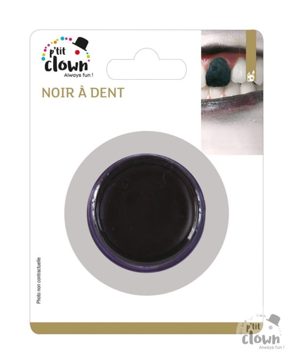 ACCESSOIRES DE FETE-NOIR A DENT-MAQUILLAGE