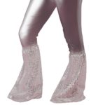 ACCESSOIRES DE FETE-PATE-D'ELEPHANT-DISCO-PATTES ELEPHANT ARGENT