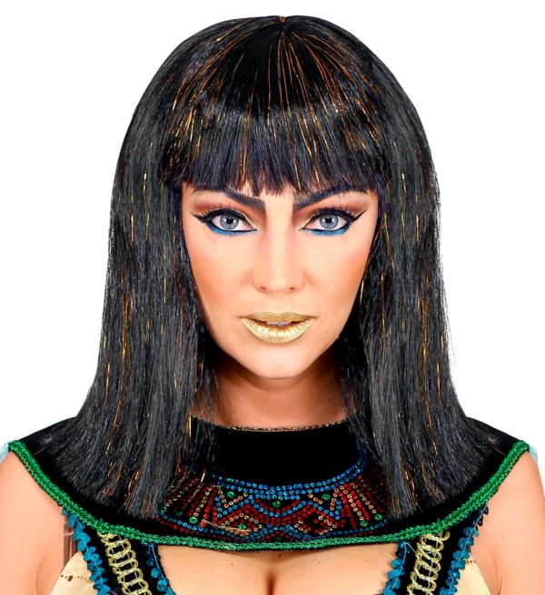ACCESSOIRES DE FETE-PERRUQUE-EGYPTE-ACCESSOIRE EGYPTE-PERRUQUE CLEOPATRE-PERRUQUE EGYPTIENNE-CLEOPATRE
