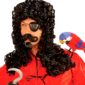 ACCESSOIRES DE FETE-PERRUQUES-PERRUQUE CAPITAINE-PERRUQUE PIRATE