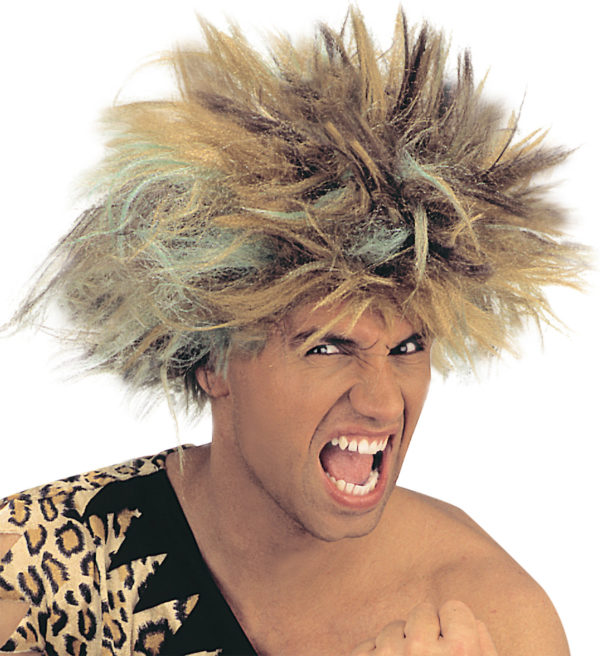 ACCESSOIRES DE FETE-PERRUQUES-PERRUQUE CAVEMAN