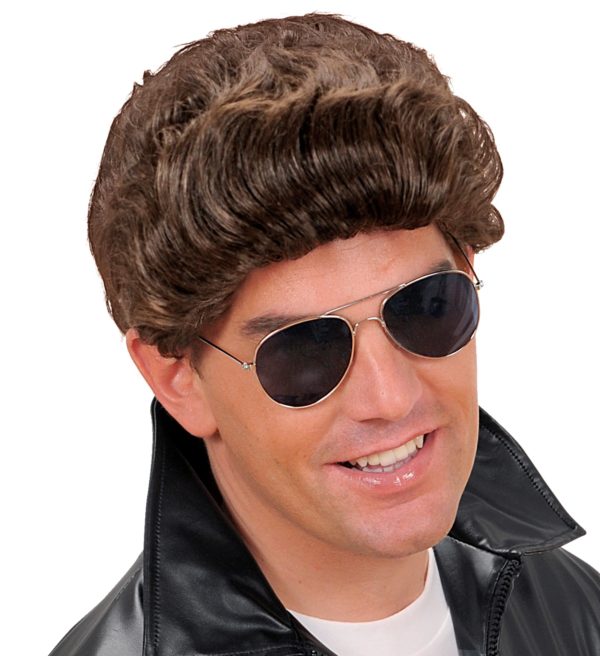 ACCESSOIRES DE FETE-PERRUQUES-PERRUQUE GREASE-PERRUQUE GREASER