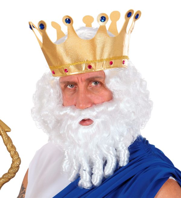 ACCESSOIRES DE FETE-PERRUQUES-PERRUQUE POSEIDON