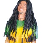 ACCESSOIRES DE FETE-PERRUQUES-PERRUQUE RASTA-PERRUQUE JAMAIQUE