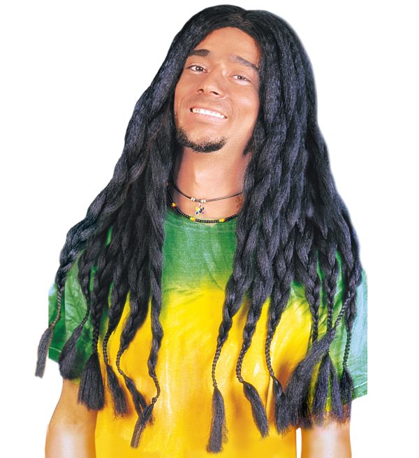 ACCESSOIRES DE FETE-PERRUQUES-PERRUQUE RASTA-PERRUQUE JAMAIQUE