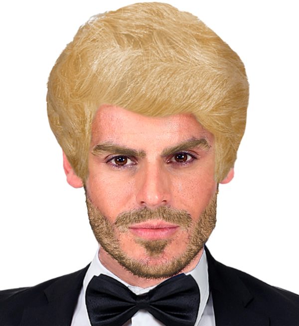 ACCESSOIRES DE FETE-PERRUQUES-PERRUQUE RICK BLONDE