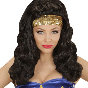 ACCESSOIRES DE FETE-PERRUQUES-PERRUQUE SUPER WOMAN