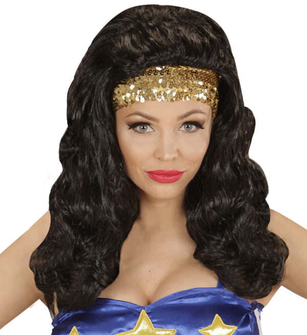 ACCESSOIRES DE FETE-PERRUQUES-PERRUQUE SUPER WOMAN