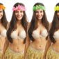 ACCESSOIRES DE FETE-SERRE TETE HAWAIEN-SERRE TETE FLEURS-SERRE TETE FLUO