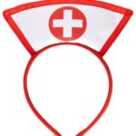ACCESSOIRES DE FETE-SERRE TETE INFIRMIERE-SERRE TETE