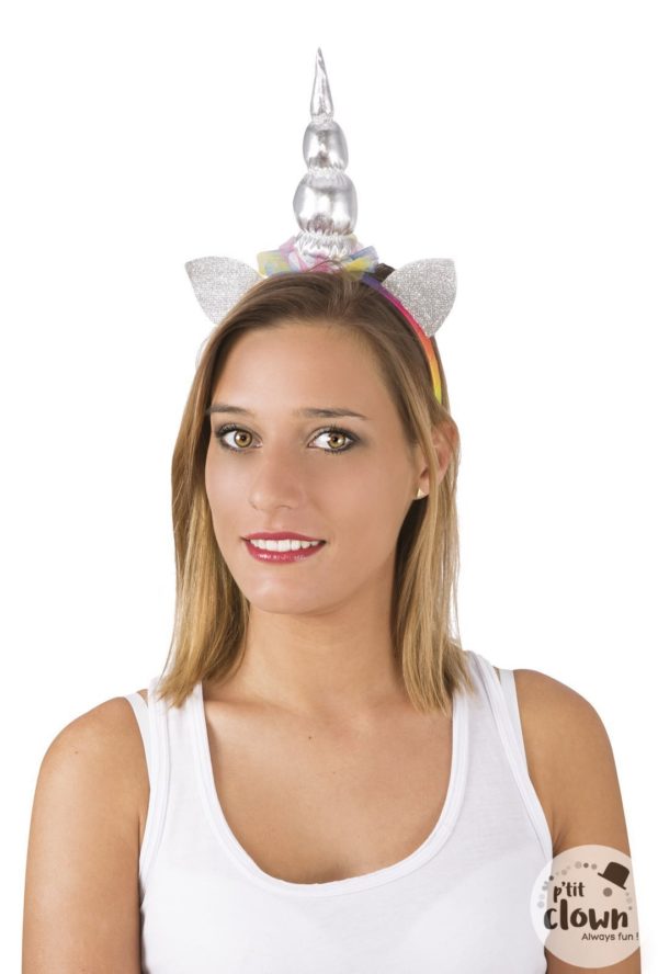 ACCESSOIRES DE FETE-SERRE-TÊTE-LICORNE-SERRE-TÊTE LICORNE