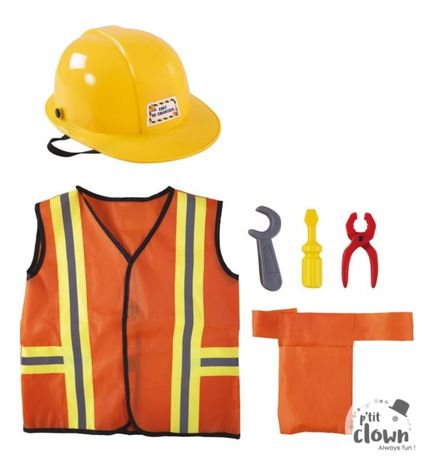 ACCESSOIRES DE FETE-SET CHANTIER ENFANT-SET CHANTIER