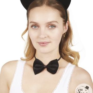 ACCESSOIRES DE FETE-SET CHAT NOIR-ACCESSOIRES ANIMAUX-CHAT NOIR