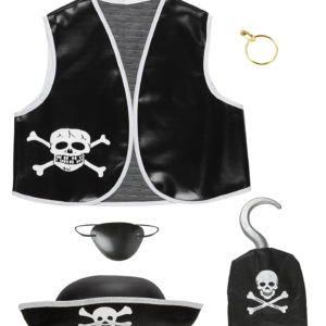 ACCESSOIRES DE FETE-SET ENFANT-SET DE PIRATE-ACCESSOIRES PIRATE-SET PIRATE ENFANT