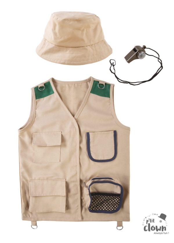 ACCESSOIRES DE FETE-SET EXPLORATEUR ENFANT-EXPLORATEUR-BOUSSOLES