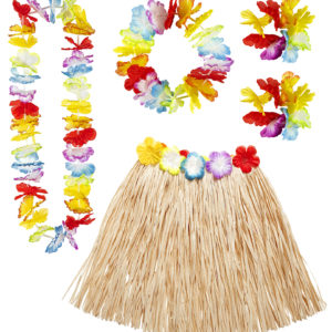 ACCESSOIRES DE FETE-SET HAWAI-SET HAWAIEN-ACCESSOIRES HAWAI-ACCESSOIRES TROPICAL