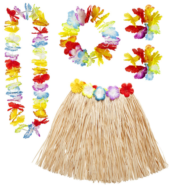 ACCESSOIRES DE FETE-SET HAWAI-SET HAWAIEN-ACCESSOIRES HAWAI-ACCESSOIRES TROPICAL