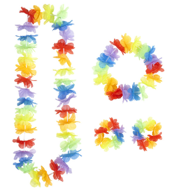 ACCESSOIRES DE FETE-SET HAWAI-SET HAWAIEN-ACCESSOIRES TROPICAL-ACCESSOIRES HAWAIEN