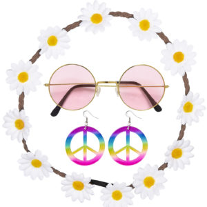 ACCESSOIRES DE FETE-SET HIPPIE-ACCESSOIRES HIPPIE