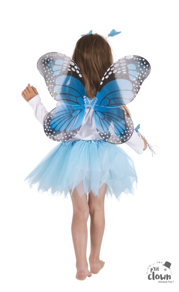 ACCESSOIRES DE FETE-SET PAPILLON-PAPILLON BLEU-SETPAPILLON BLEU ENFANT