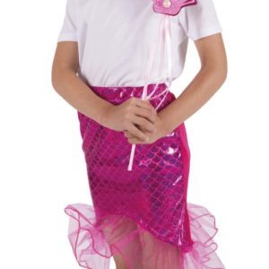 ACCESSOIRES DE FETE-SET SIRENE-SET SIRENE ROSE-SIRENE-SIRENE ENFANT