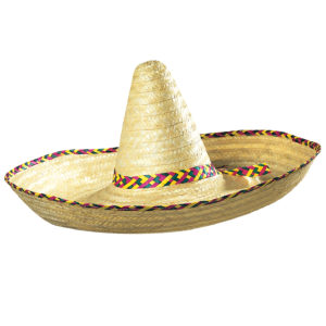 ACCESSOIRES DE FETE-SOMBRERO-SOMBRERO GEANT-SOMBRERO MEXICAIN-CHAPEAUX-CHAPEAU MEXICAIN