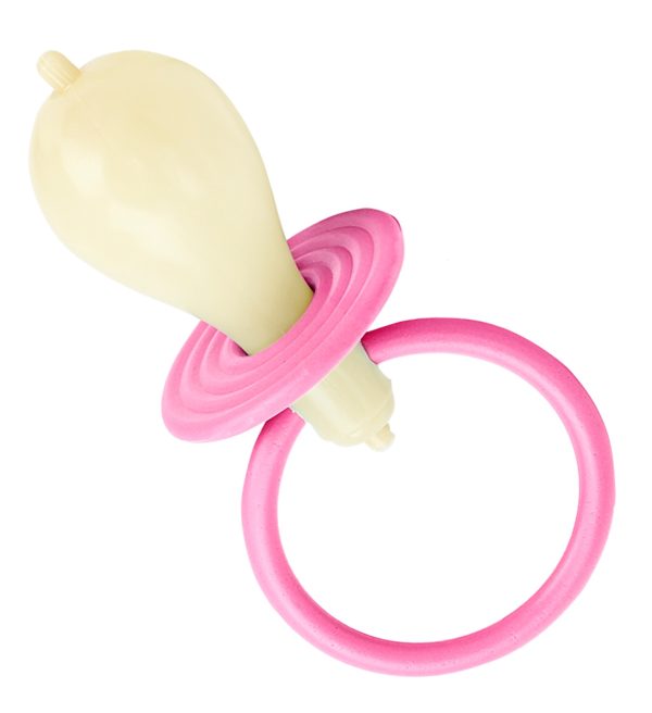 ACCESSOIRES DE FETE-TETINE DE BEBE-TETINE GEANTE ROSE