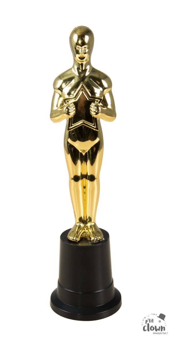 ACCESSOIRES DE FETE-TROPHEE DE STAR-OSCAR-OSCAR OR-ACCESSOIRES