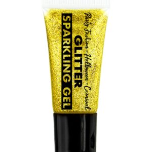 ACCESSOIRES DE FETE-TUBE GLITTER OR-MAQUILLAGE