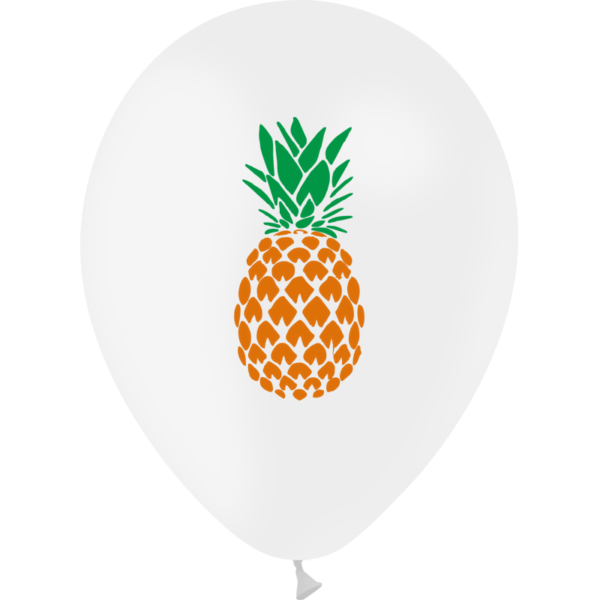 Anniversaire adulte, ananas, ballons latex