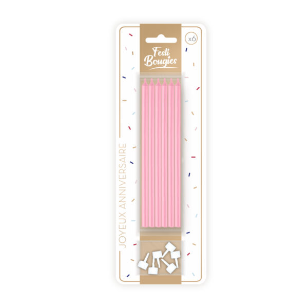 ANNIVERSAIREADULTE-BOUGIES-ROSE-LONGUES