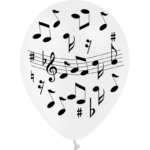 Anniversaire adulte, musique, ballons latex