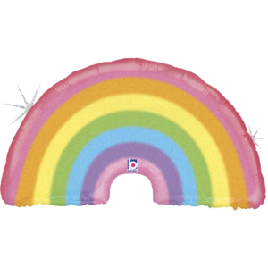 Anniversaire enfant, arc en ciel, ballons alu