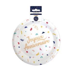 ANNIVERSAIREENFANT-ASSIETTES-CONFETTIS