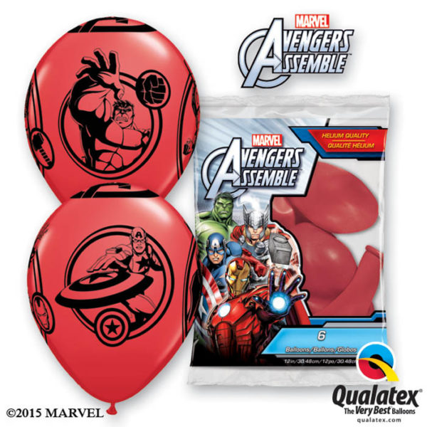 Anniversaire enfant, Avengers, ballons, latex