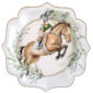 Anniversaire enfant, cheval, assiettes