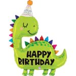 Anniversaire enfant, dinosaure, ballons alu