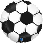 Anniversaire enfant, football, ballons alu