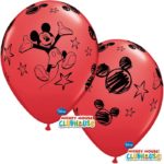 Anniversaire enfant, mickey mous, ballons, latex