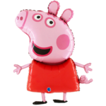 Anniversaire enfant, peppa pig, ballon alu, geant