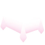Anniversaire enfant, 1er anniversaire, nappe, rose