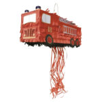 ANNIVERSAIRES ENFANTS-ANNIVERSAIRE-DECORATION ANNIVERSAIRE-PINATA-PINATA CAMION DE POMPIER